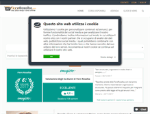 Tablet Screenshot of fiorerosalba.com